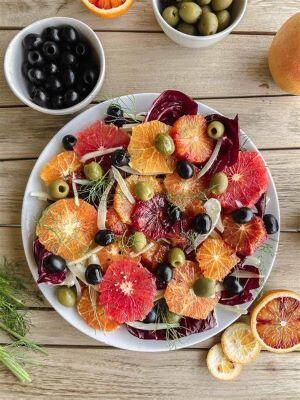 Olive and citrus salad with Boutique Olive Grove EVOO dressing