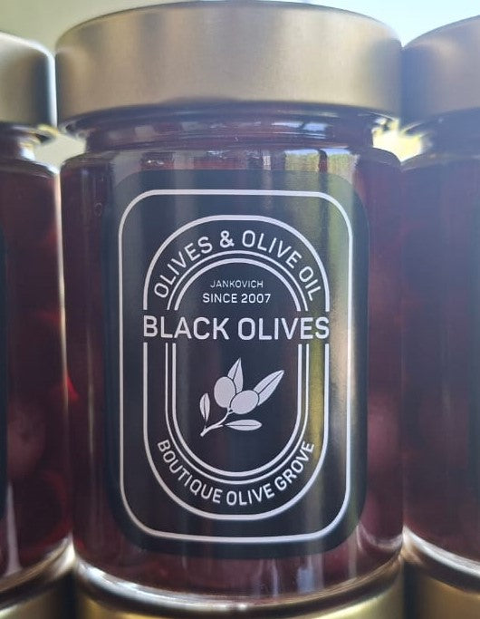 Black olives from Boutique Olive Grove, Karoo